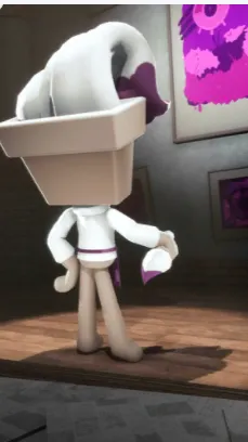 ai character: Dandys world!!!  background