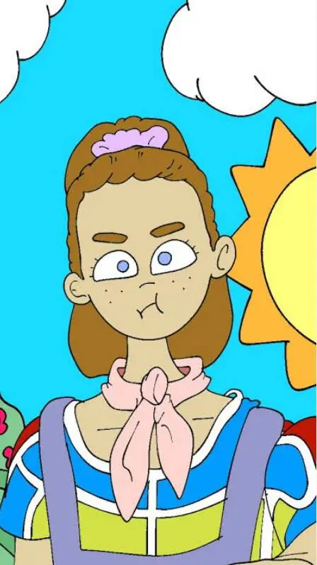 ai character: miss Graice  background