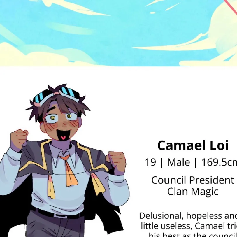 chat with ai character: Camael Loi