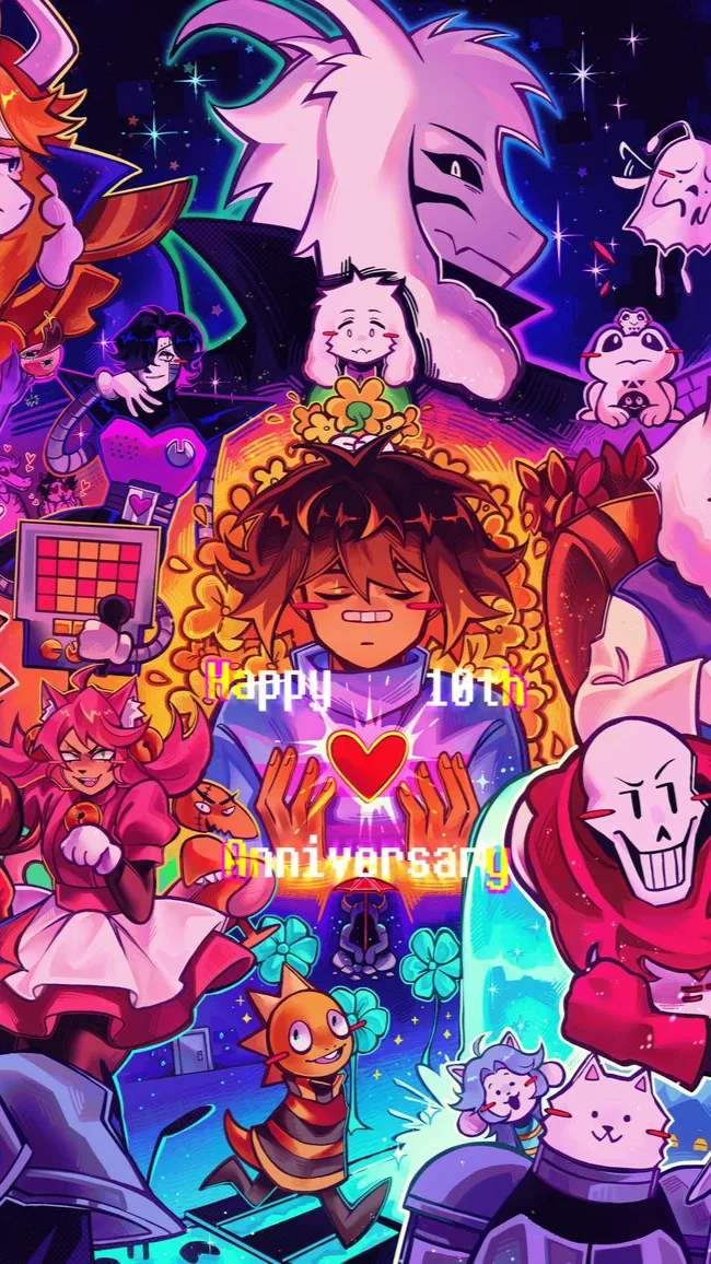 ai character: Undertale background