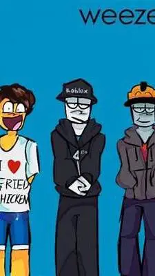 ai character: 3 admins😀 background