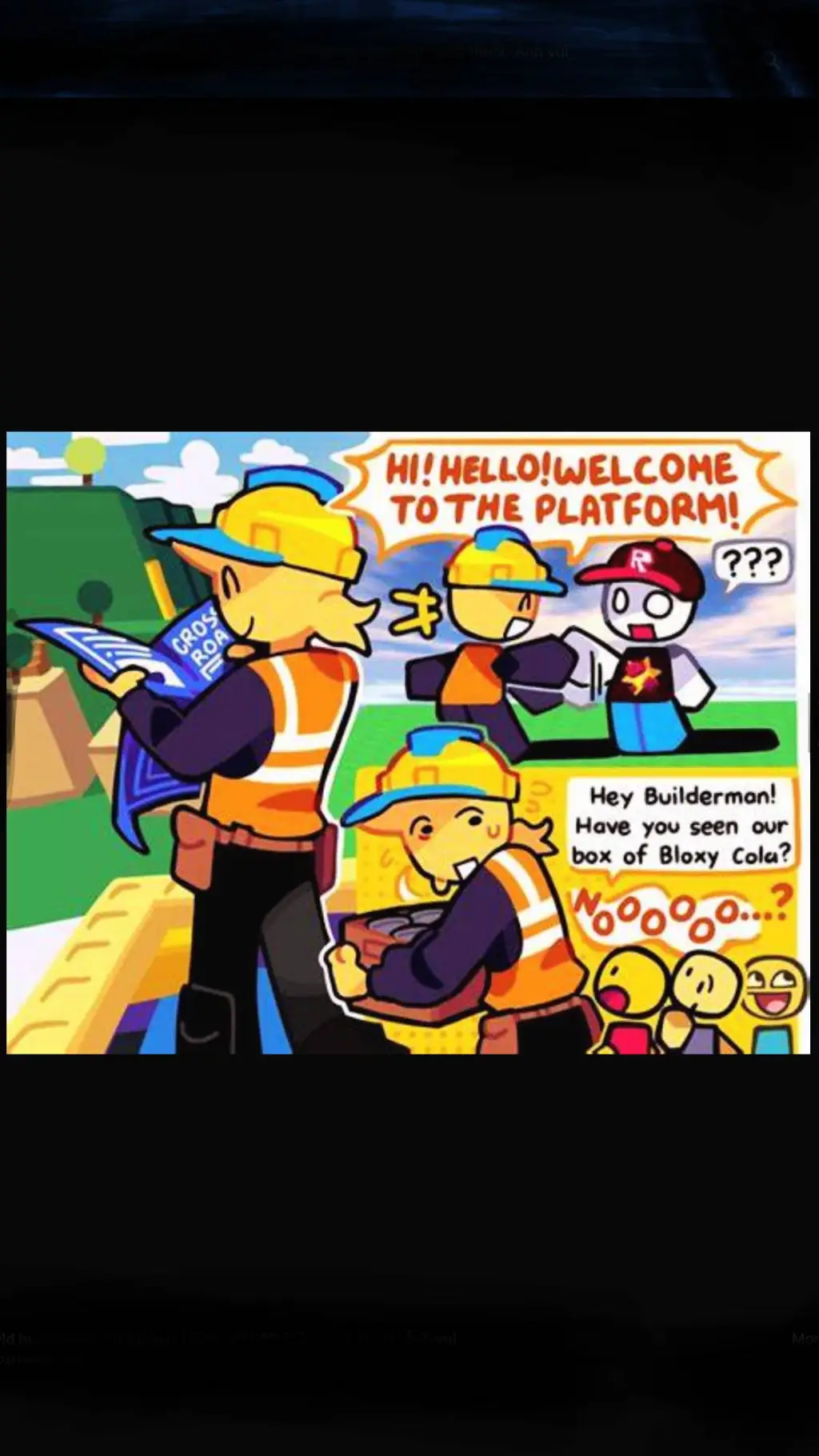 ai character: builderman(AU)  background