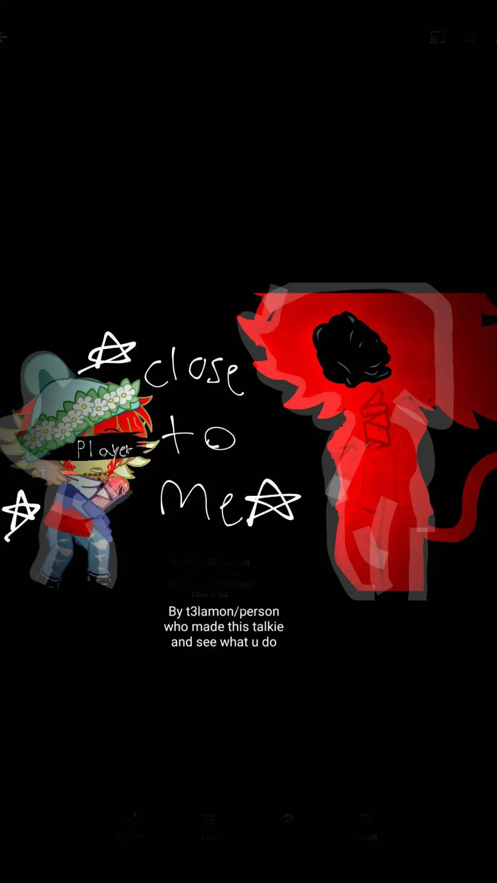 ai character: what if player die background