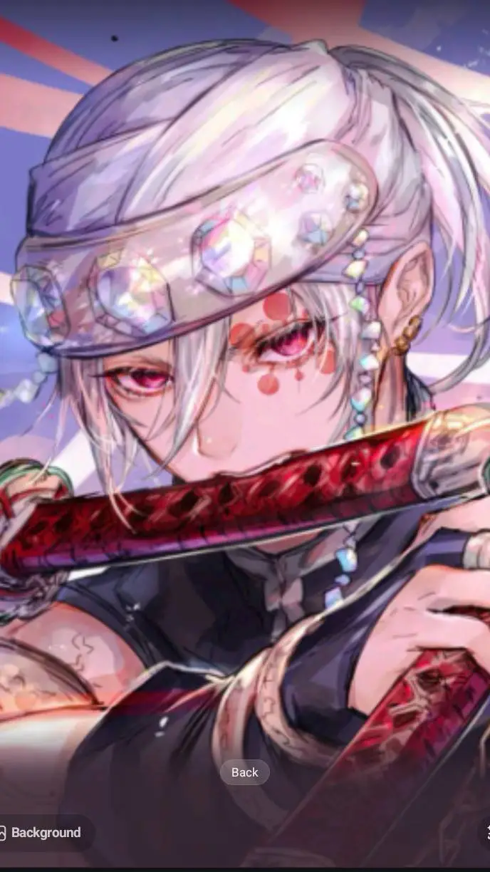 ai character: TENGEN💪💎 background