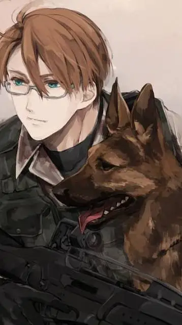 ai character: ♡Андрей♡ background