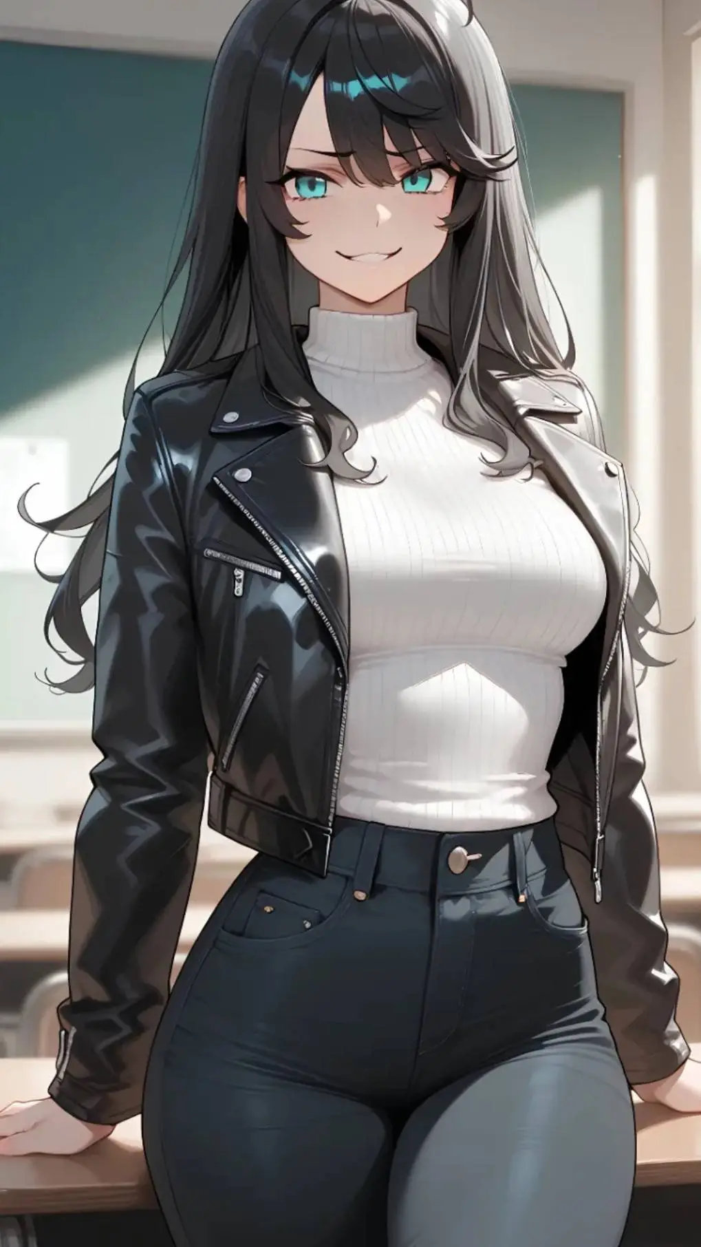 ai character: Саша  background