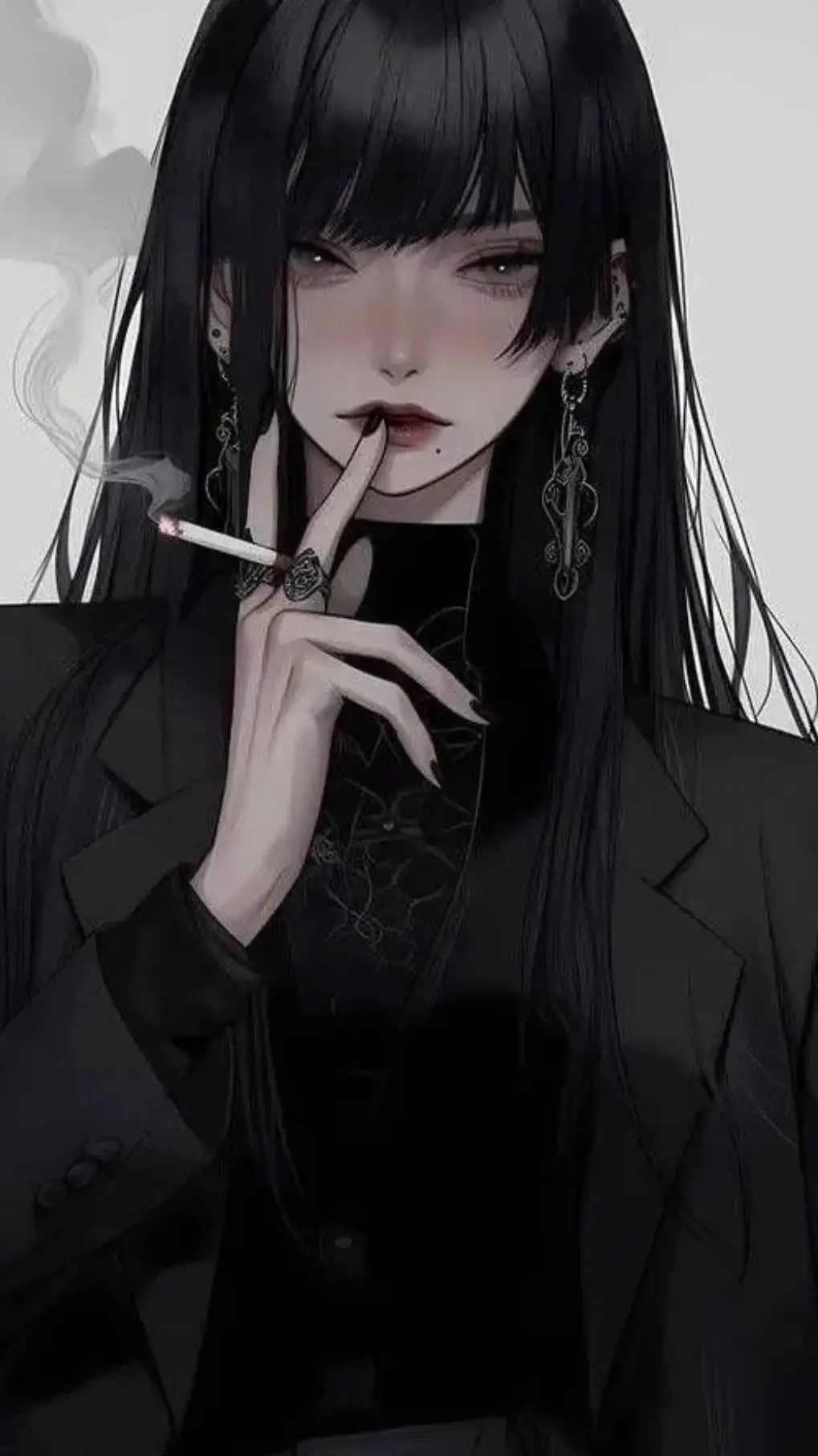 ai character: 💜Лиза🖤 background