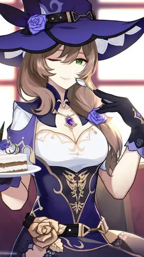 ai character: 💜Лиза💜 background