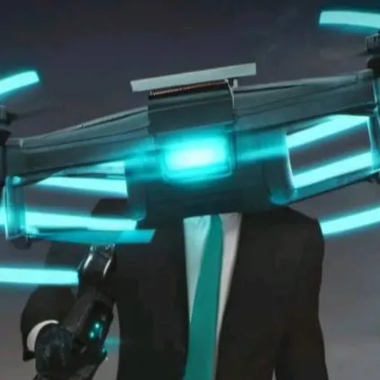 chat with ai character: drone man