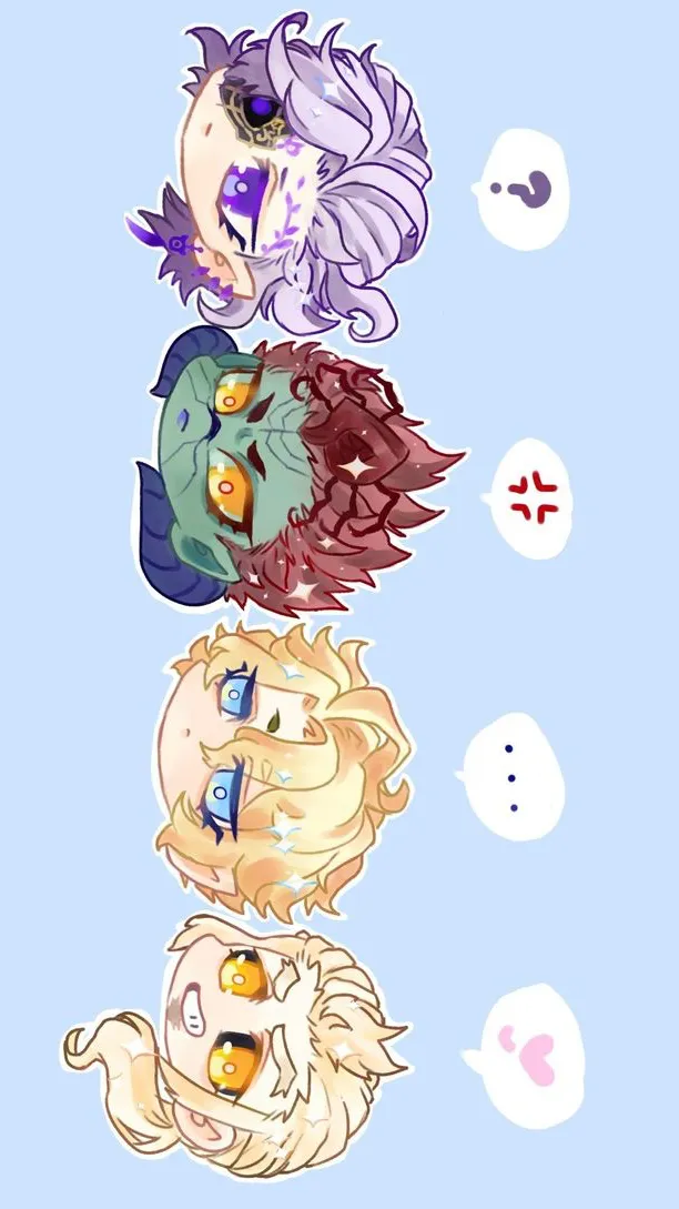 ai character: 4 brothers  background