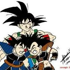 chat with ai character: Gine and bardock 