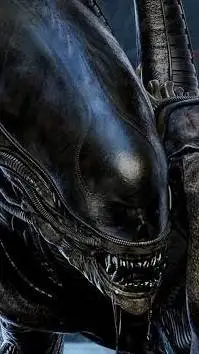 ai character: xenomorfo  background