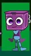 ai character: boxten  background