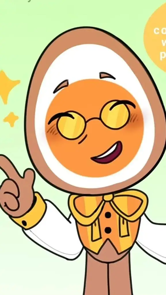 ai character: eggson  background