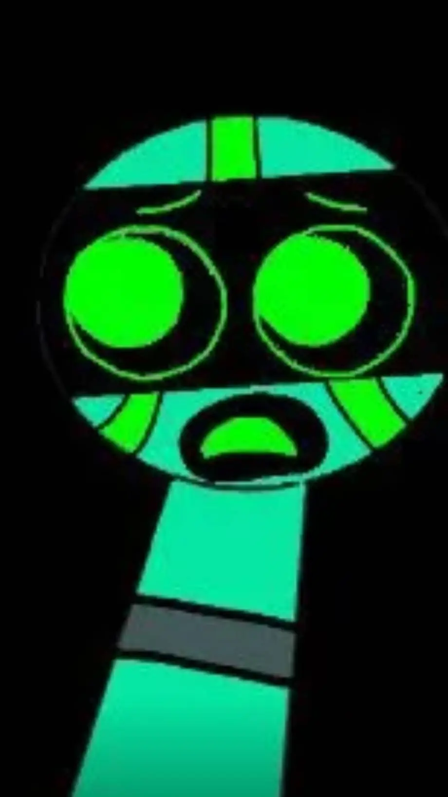 ai character: tedbox  background