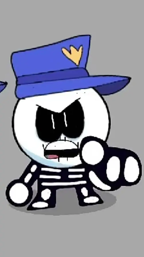 ai character: skip policía  background