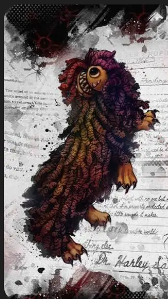 ai character: Yarnaby  background