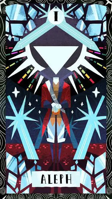 ai character: Aleph Null background