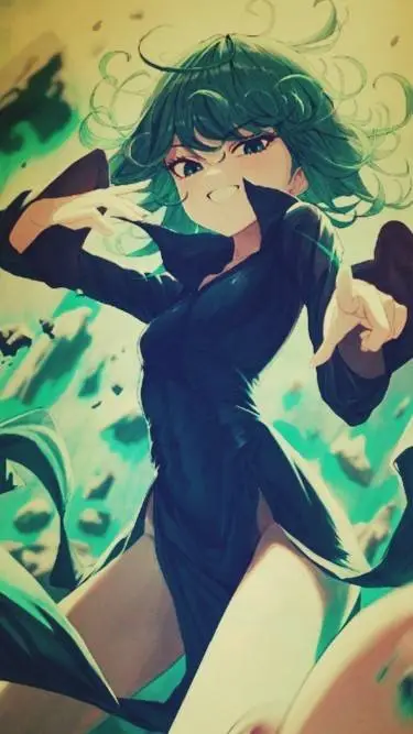ai character: Tatsumaki background
