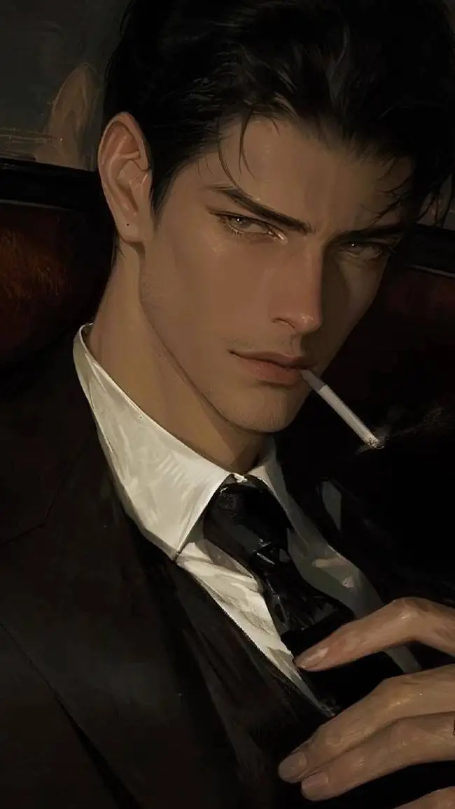 ai character: Adrian de Vincent  background