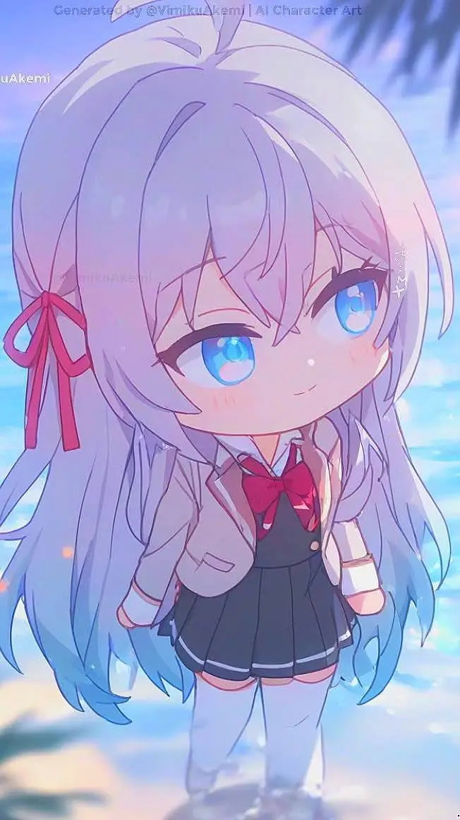 ai character: Alya (Chibi Ver) background