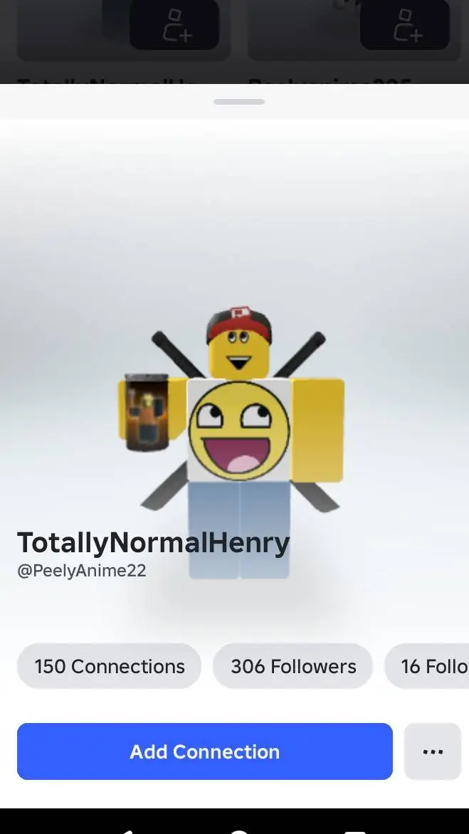 ai character: totallynormalhenry background