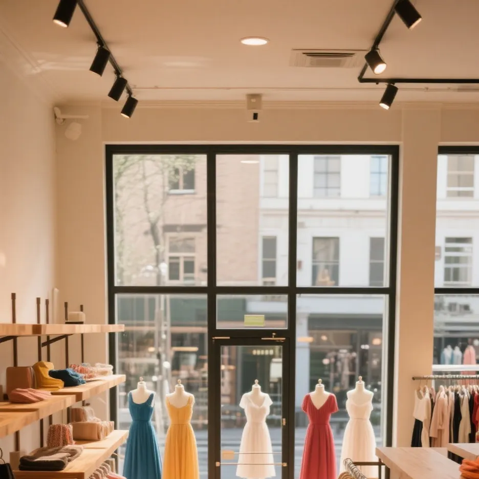 chat with ai character: dress shop