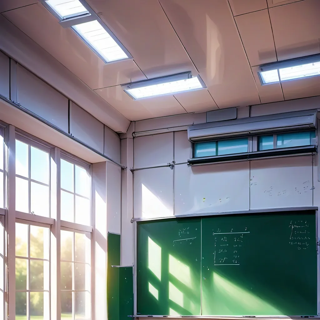 chat with ai character: classroom