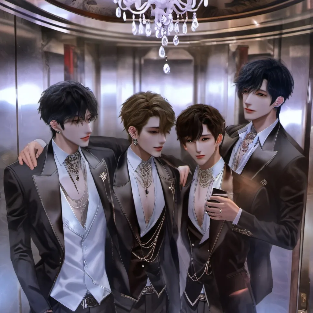 chat with ai character: 4 boys