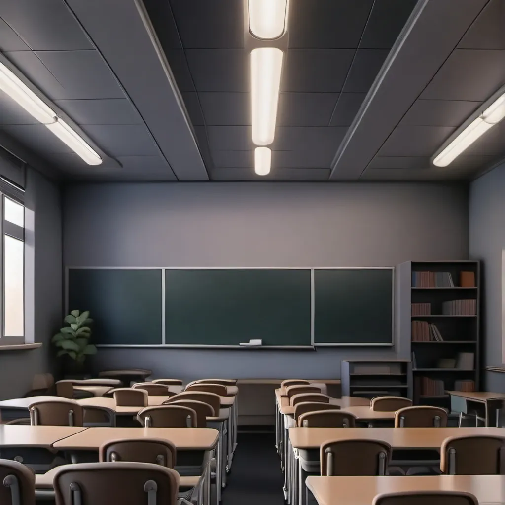 chat with ai character: classroom 