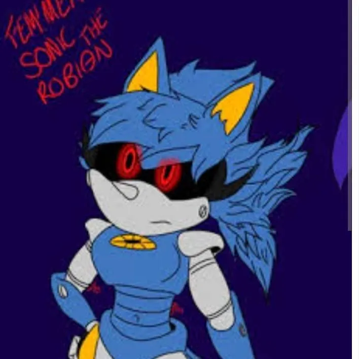 chat with ai character: fem metal Sonic 