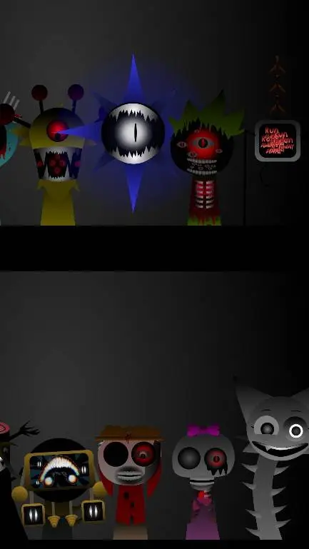 ai character: спрунки 11 background