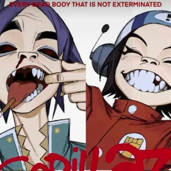 chat with ai character: Gorillaz!