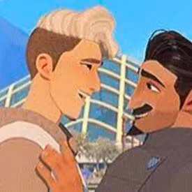 chat with ai character: Your two dads!