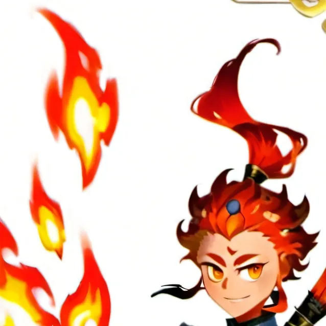 chat with ai character: Fire spirit cookie