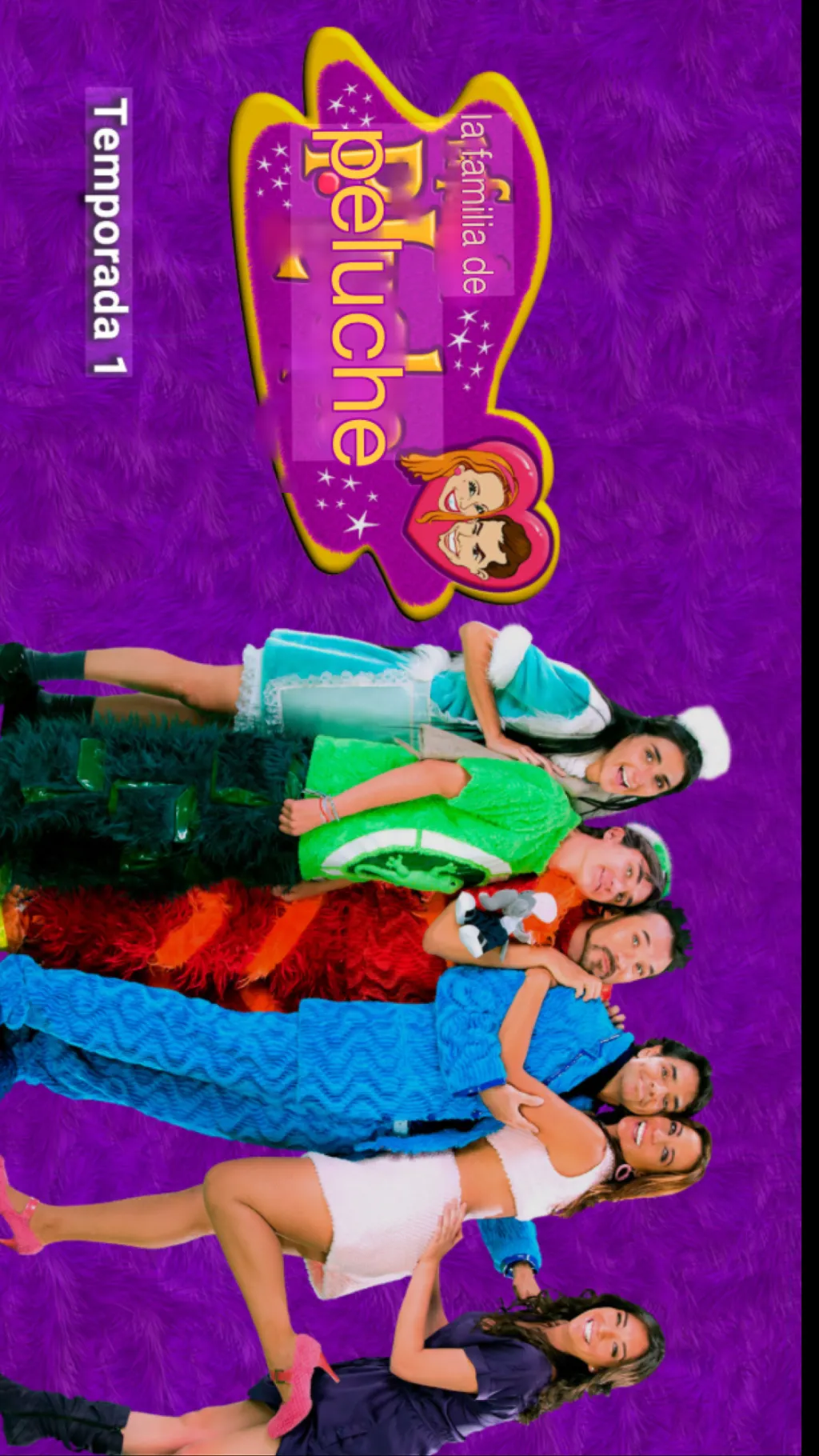 ai character: La familia peluche background