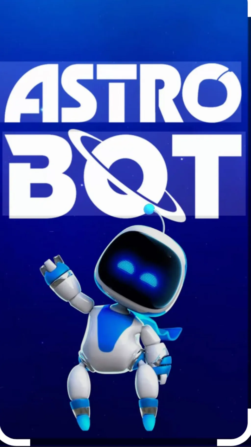 ai character: Astro bot  background