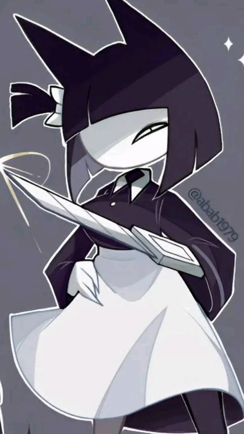 ai character: miss blumi  background