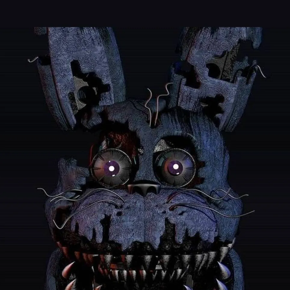 chat with ai character: Nightmare Bonnie 
