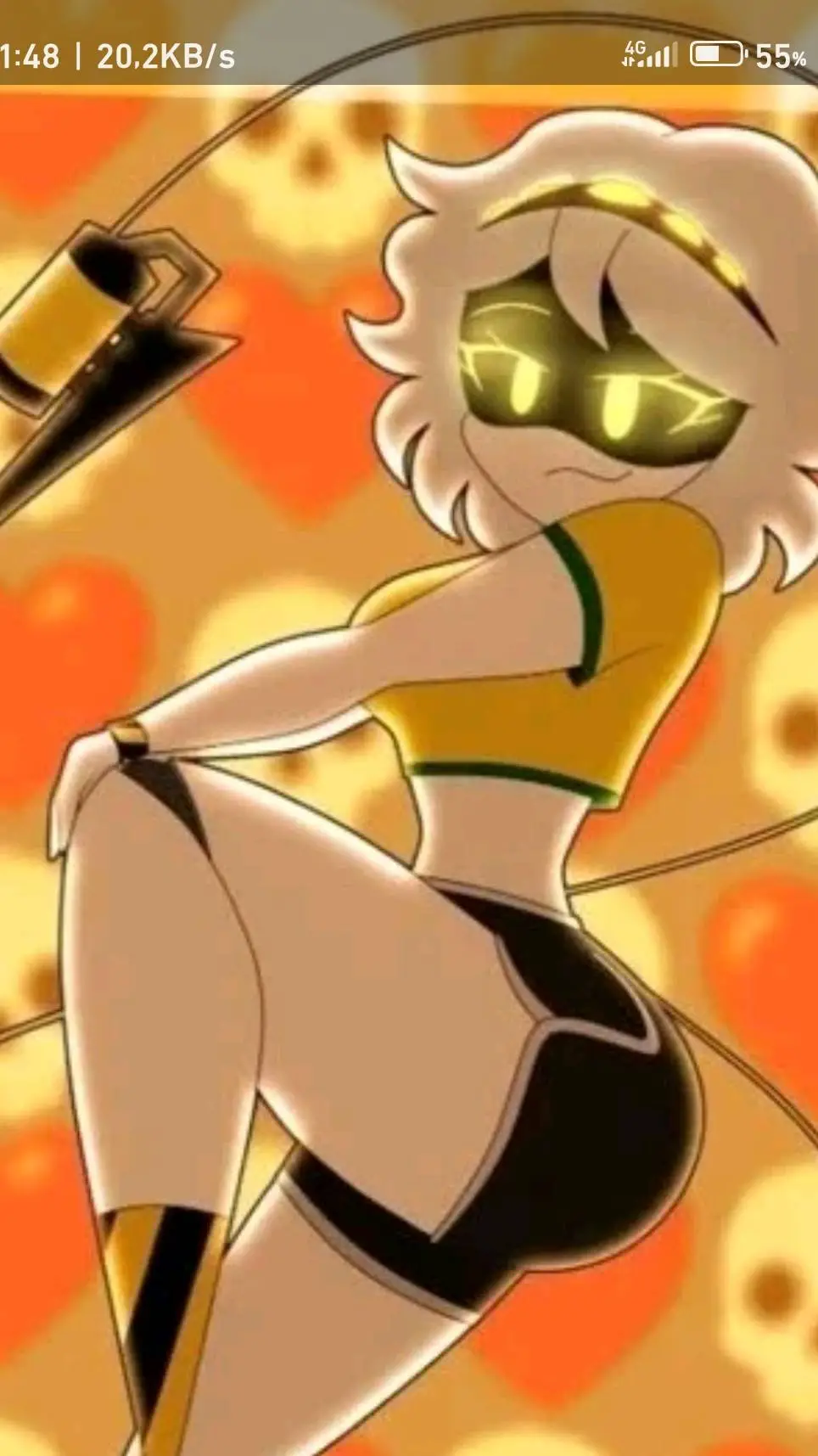 ai character: v-brasiliana background