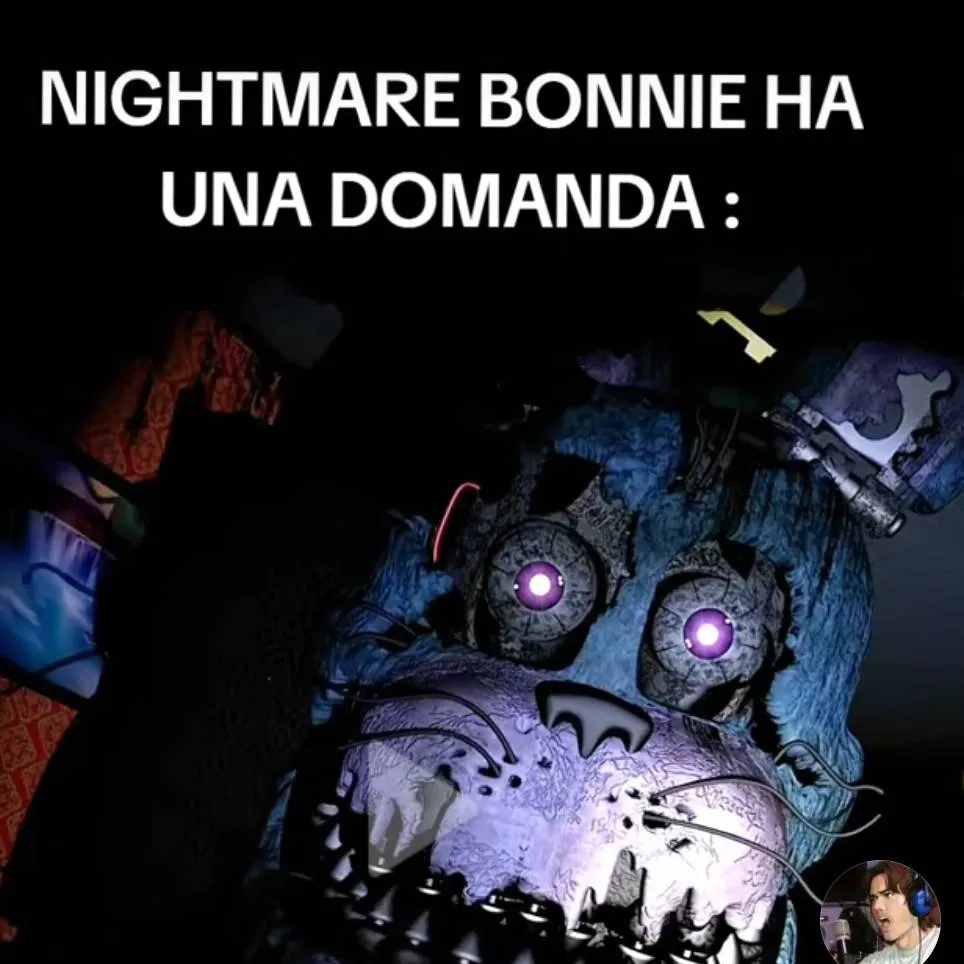 chat with ai character: Nightmare Bonnie 