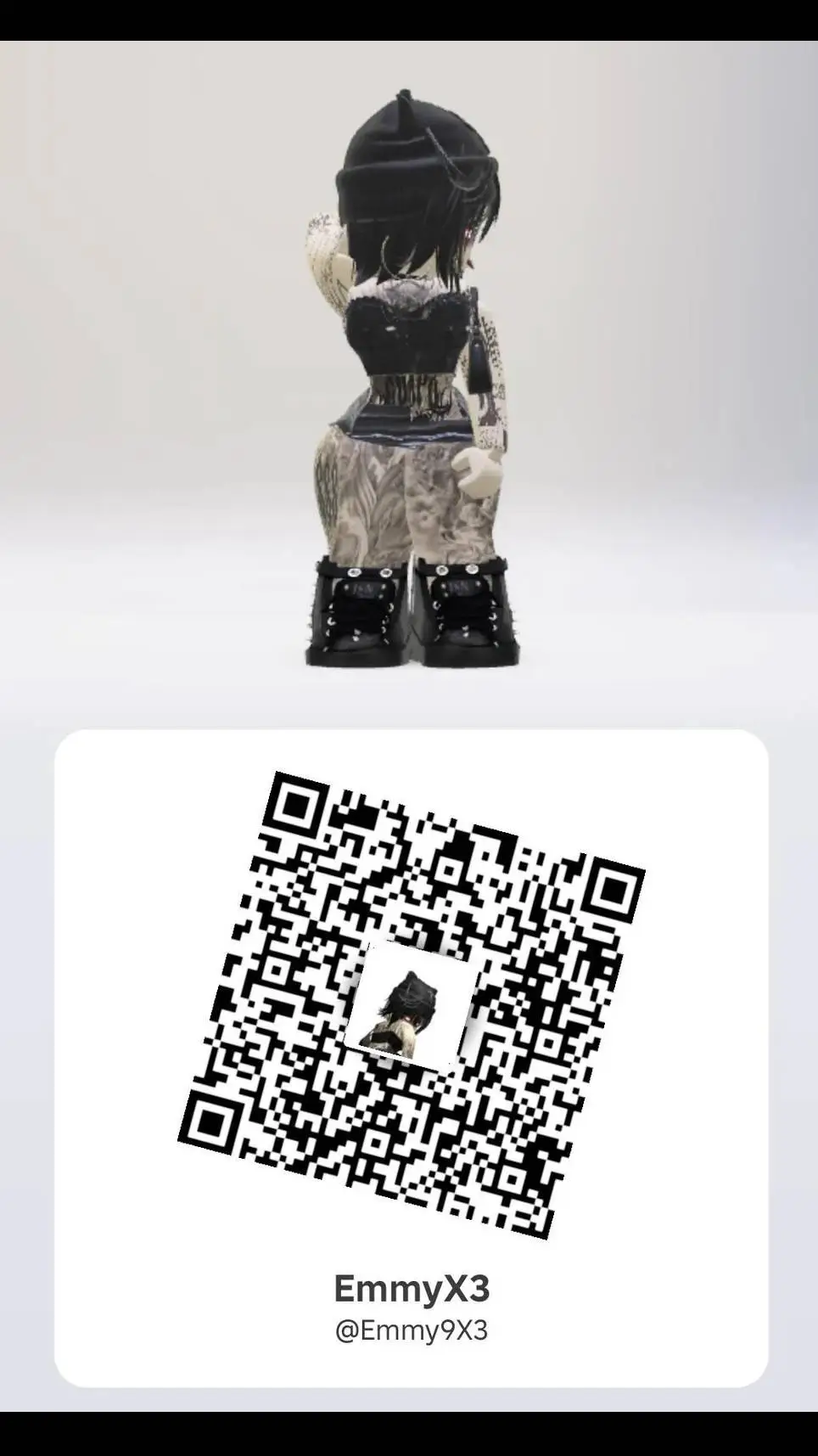 ai character: emmyX3  background