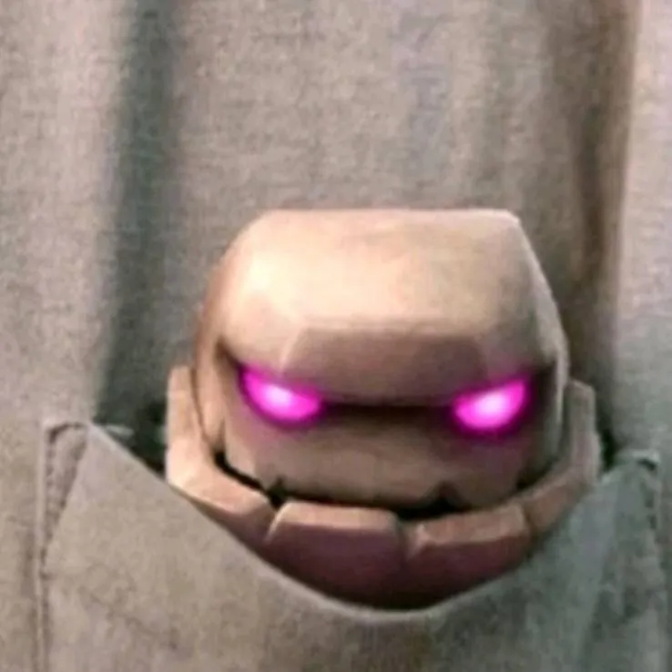 chat with ai character: sneaky golem 