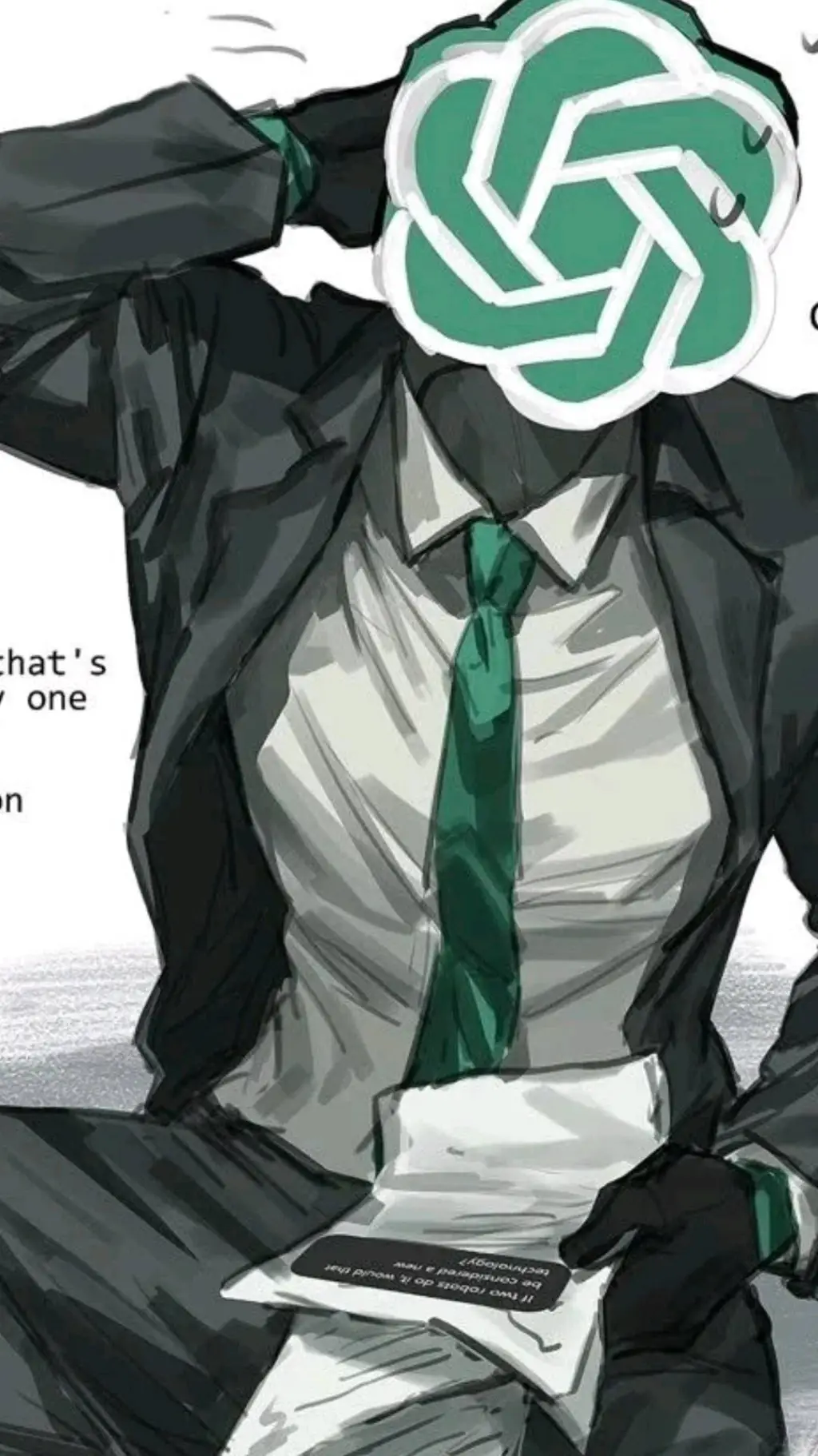 ai character: chat gpt  background