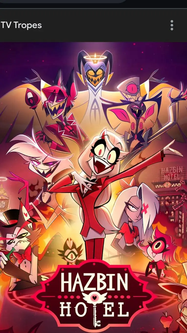 ai character: Hazbin hotel background