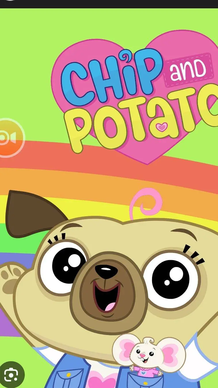 ai character: chip and potato  background