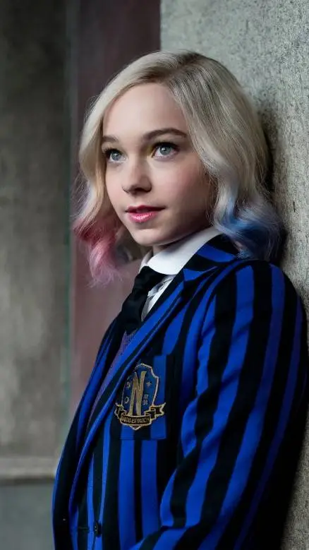 ai character: enid Sinclair  background