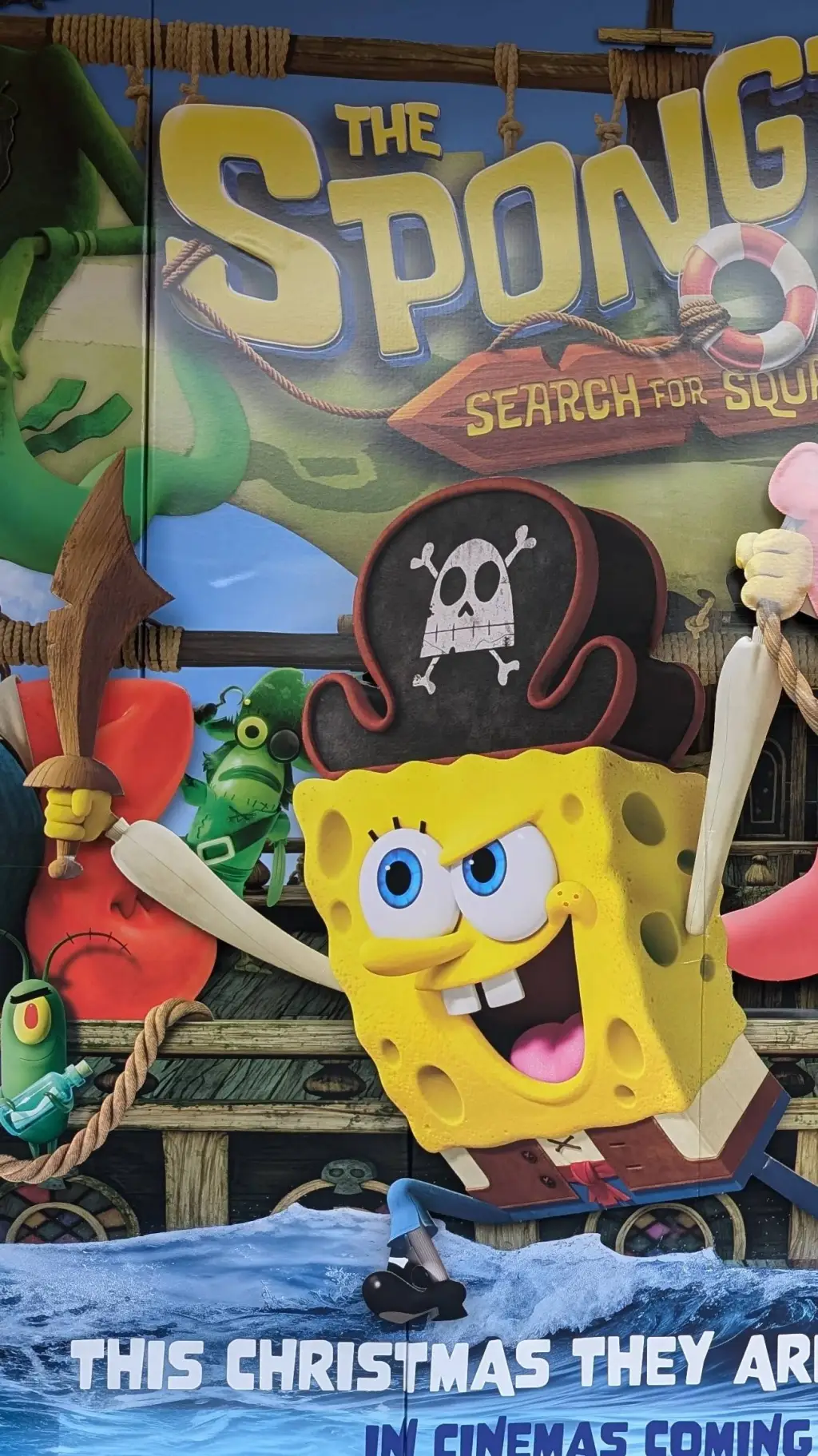 ai character: SpongeBob  background