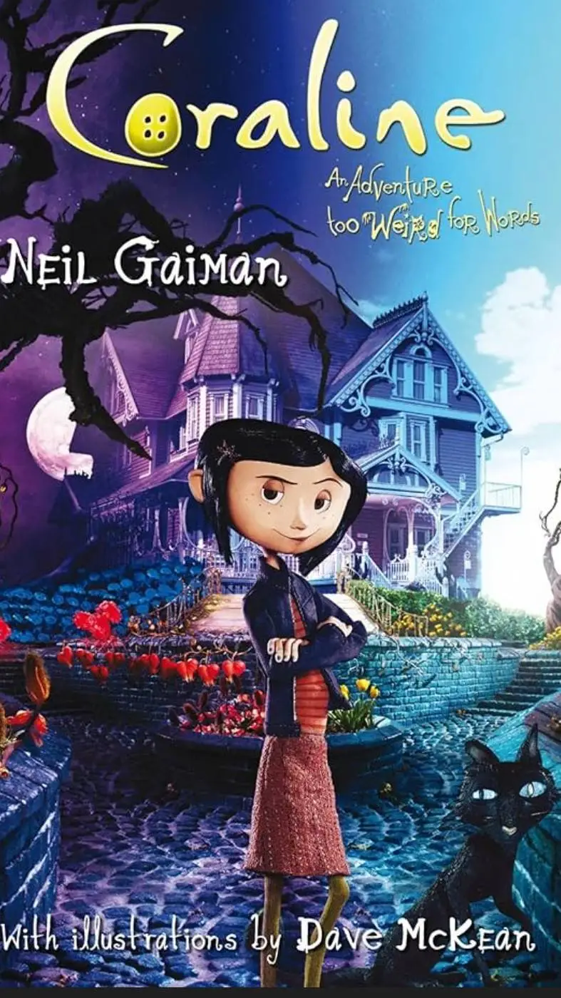 ai character: Coraline vlog background