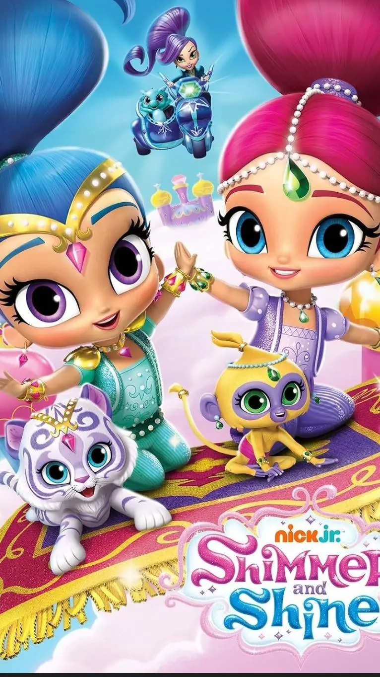 ai character: Shimmer and shine background